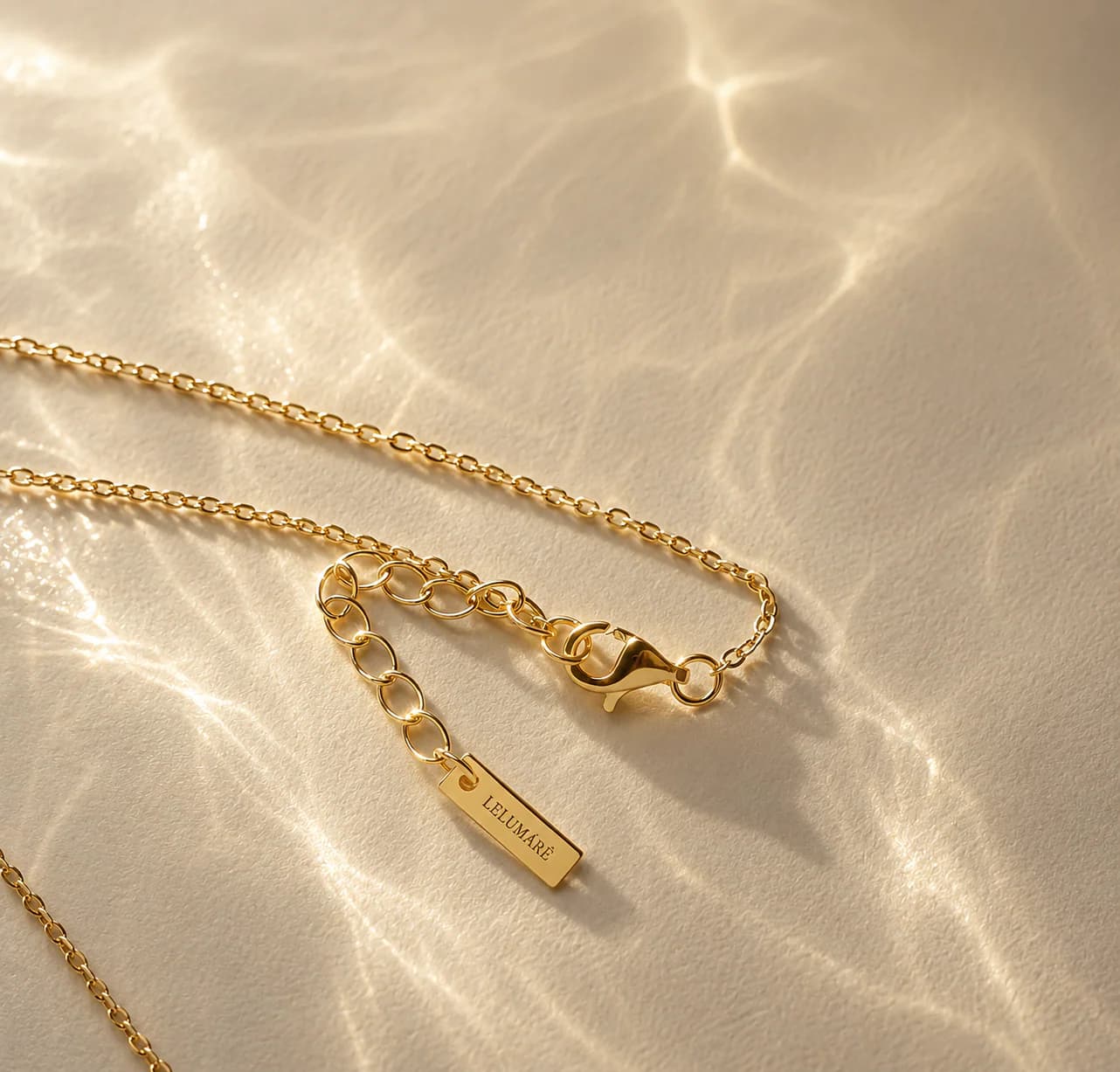 Tidal Lines Wave Necklace, Image 7 of 9